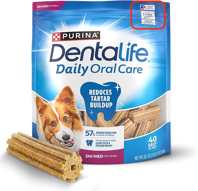 VOHC Seal on product packaging